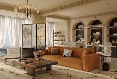 French Vintage interior design style